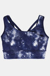 Enamor Quick Dry Sports Bra - Galaxy Aop Navy Combo — thumbnail 9
